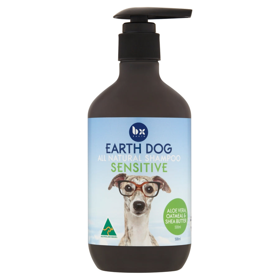 EARTH DOG Natural Sensitive Skin Dog Shampoo