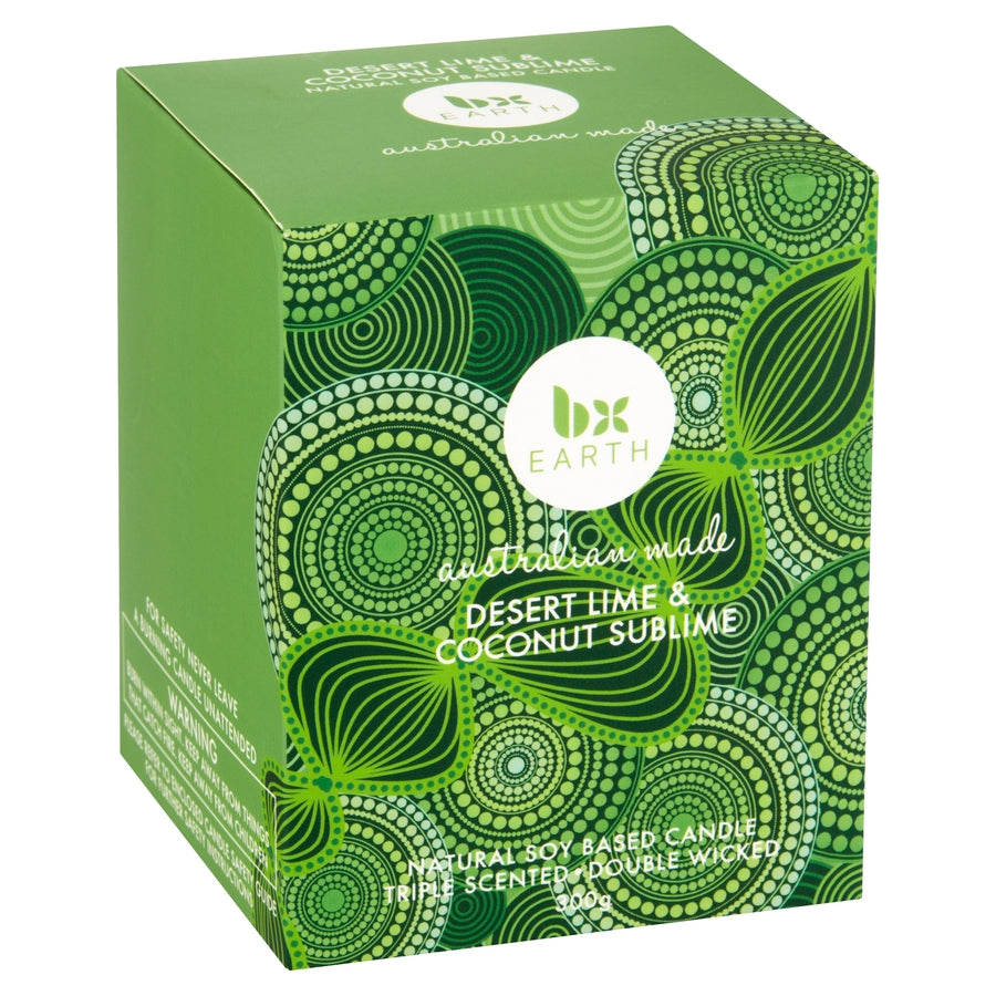 Desert Lime and Coconut Natural Soy Based Candle