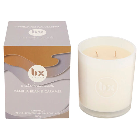 Vanilla Bean and Caramel Natural Soy Based Candle