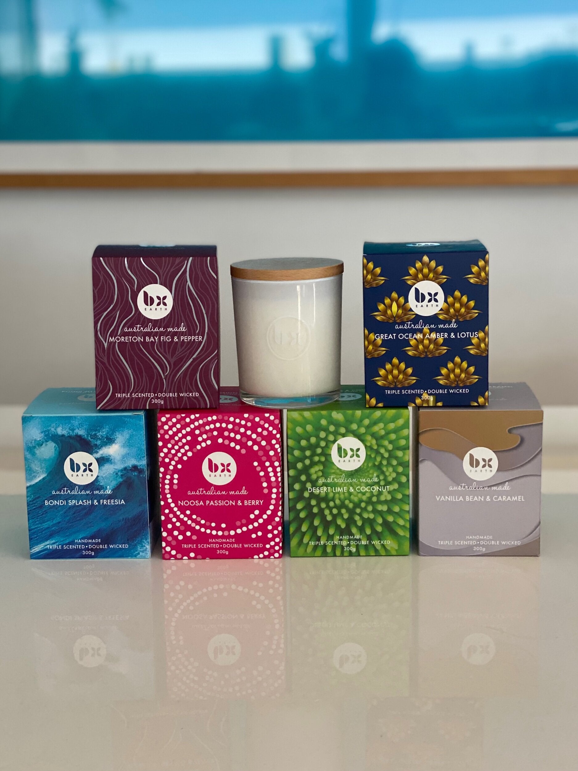 4x Triple Scented Soy Based Candles