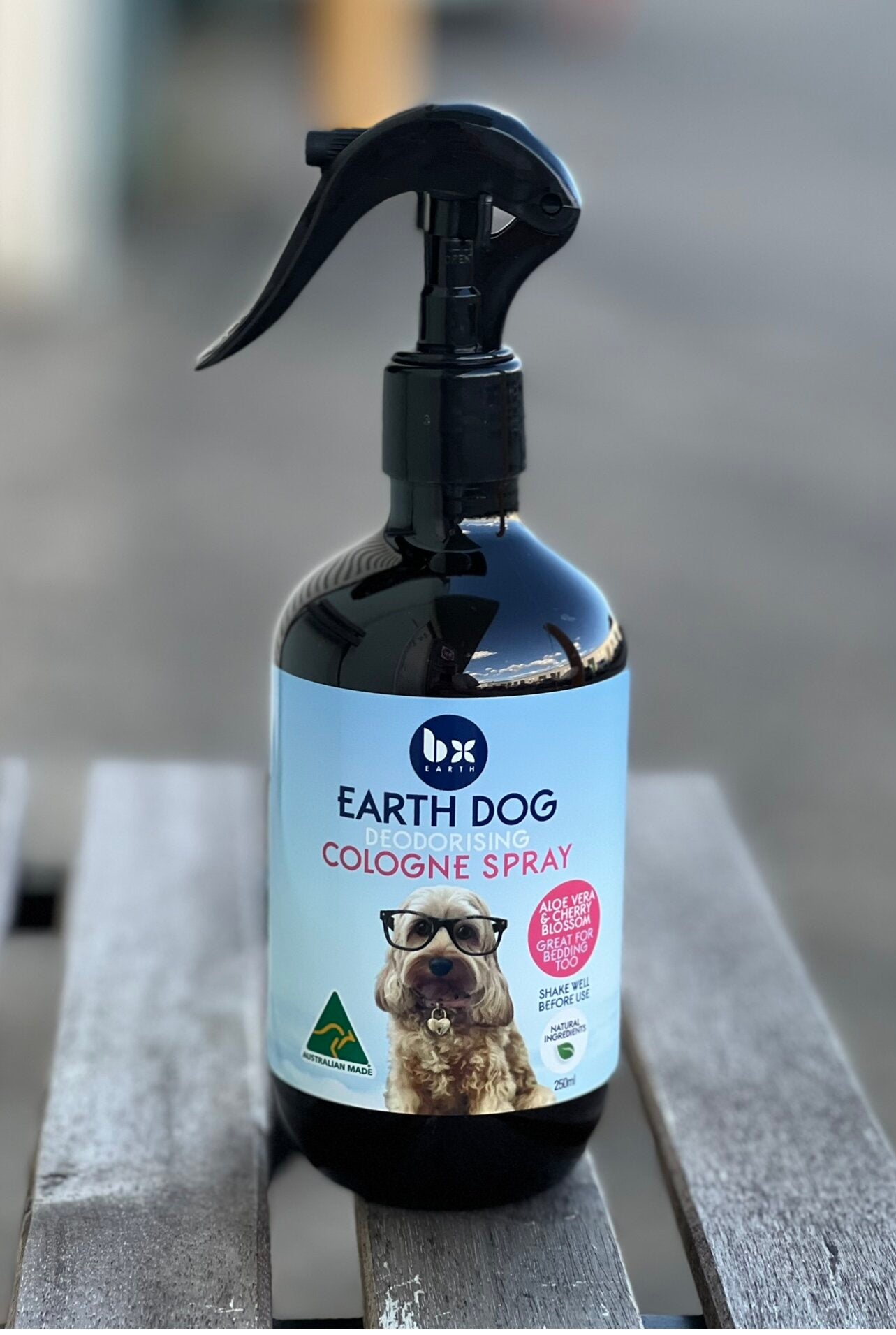 EARTH DOG Natural Cherry Blossom and Vanilla Dog Cologne Spray