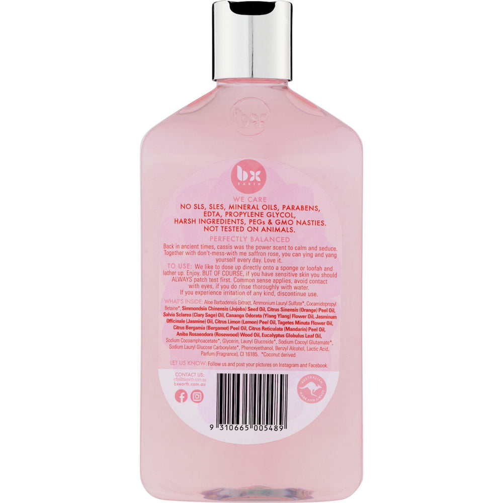 Perfectly Balanced Natural Saffron Rose Cassis & Jojoba Oil Bodywash