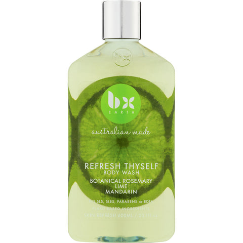 Refresh Thyself Natural Botanical Rosemary Lime & Mandarin Bodywash